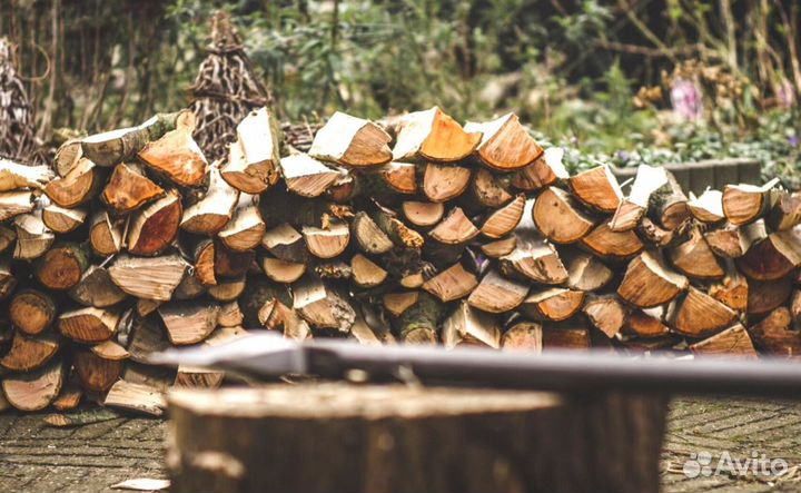 Дрова после сушки