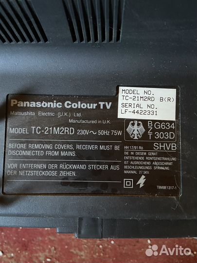 Телевизор panasonic Панасоник TC-21M2RD
