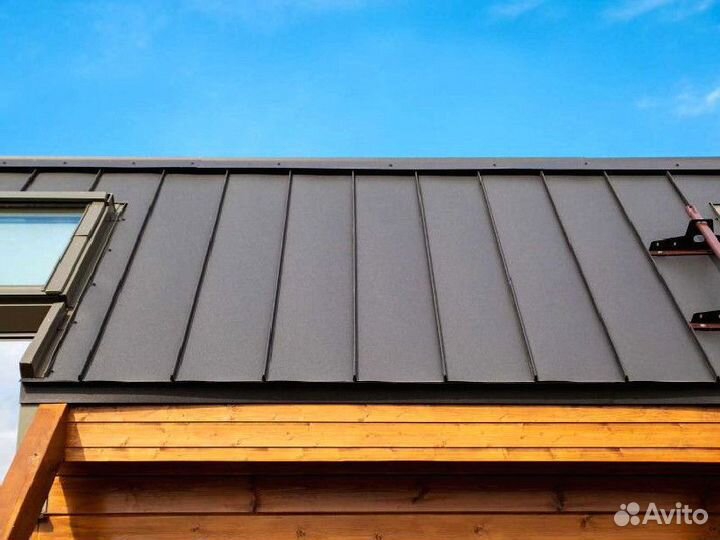 Кровля фальцевая (замковая)
