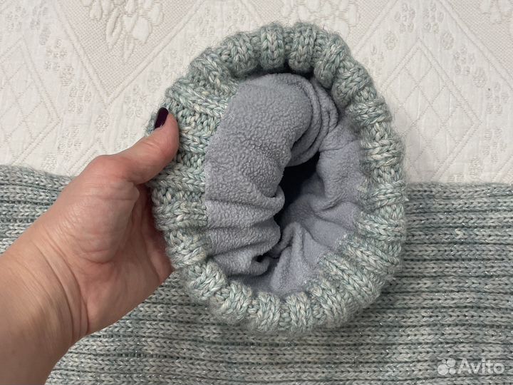 Комплект шапка и снуд