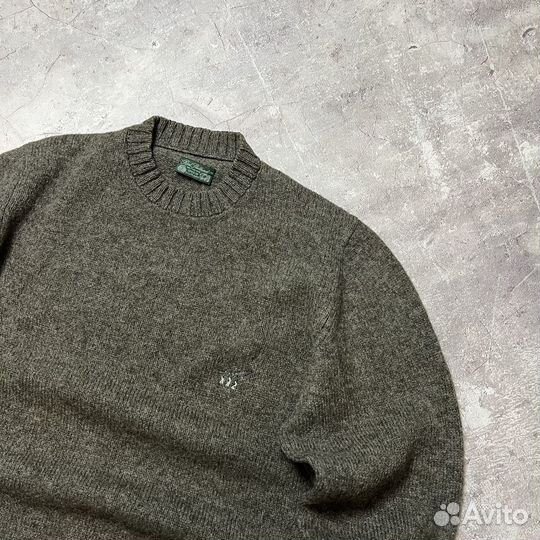 Шерстяной свитер y2k винтаж