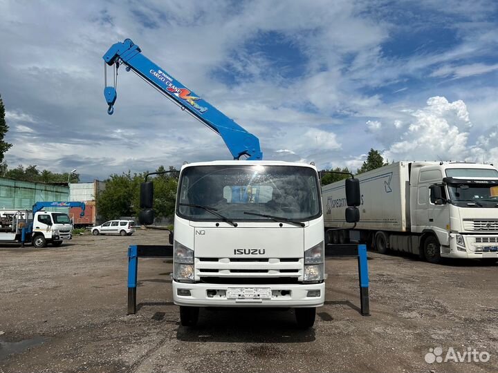 Isuzu NQR90 с КМУ, 2014