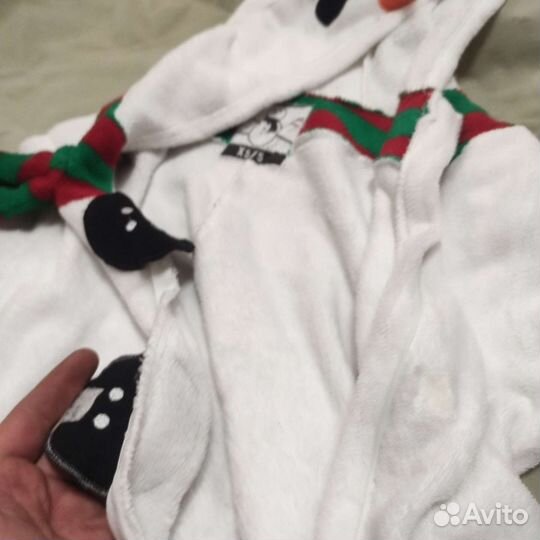 Костюм снеговика взрослый