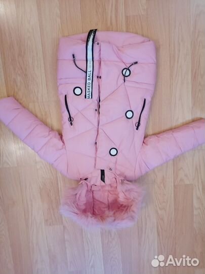 Куртка зимняя на девочку ростовка 122см