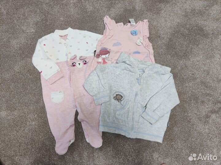 Пакет вещей на девочку