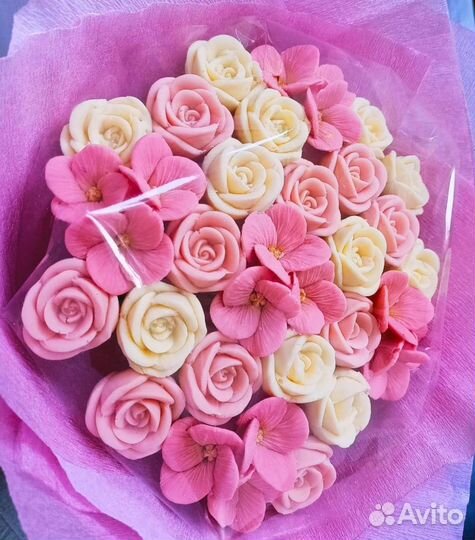 Шоколадные цветы, медианты