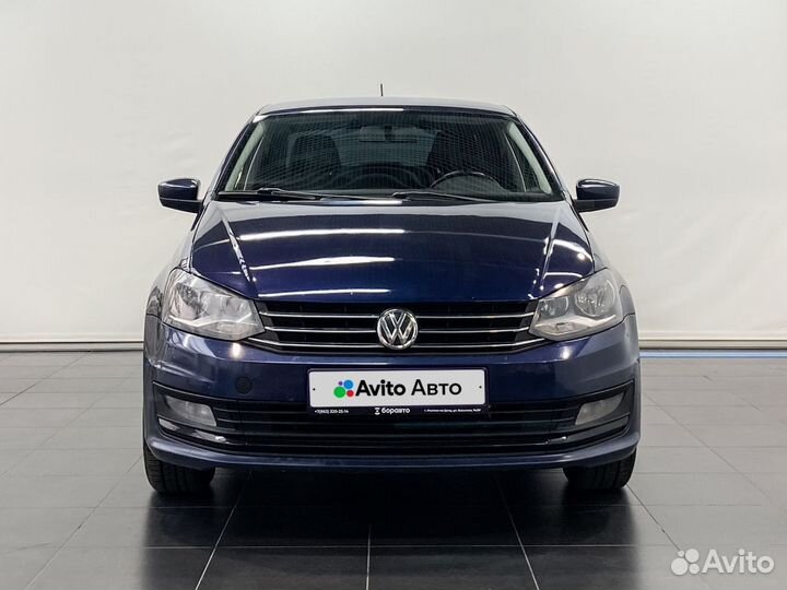 Volkswagen Polo 1.6 AT, 2016, 220 485 км