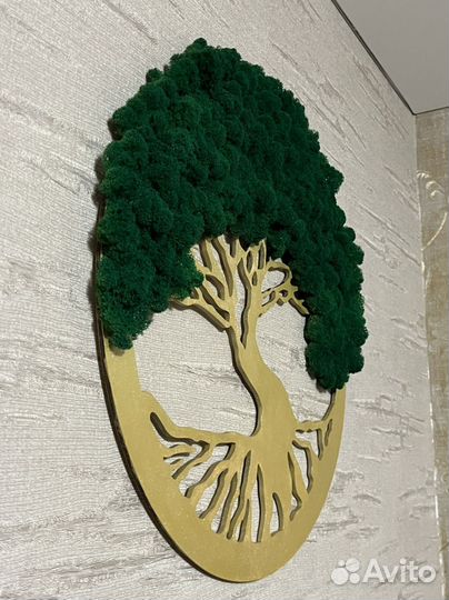 Дерево из мха (стабилизированный мох)