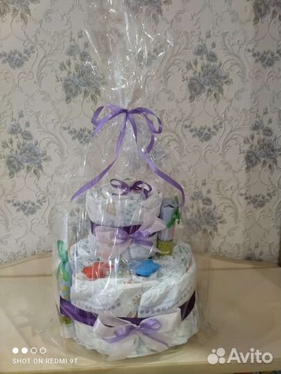 Торт из памперсов