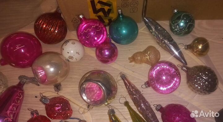 Елочные игрушки СССР