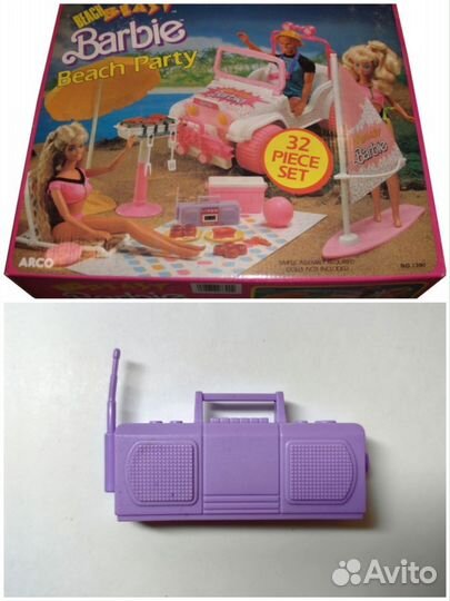 Магнитофон Barbie Beach Blast Barbie Beach Party s