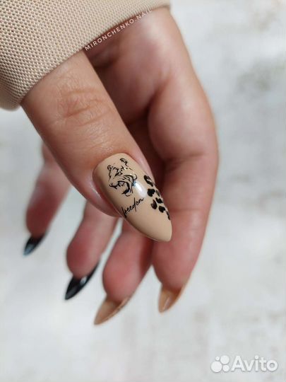 Маникюр Гель Лак Дизайн