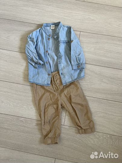 Рубашка и брюки для мальчика hm