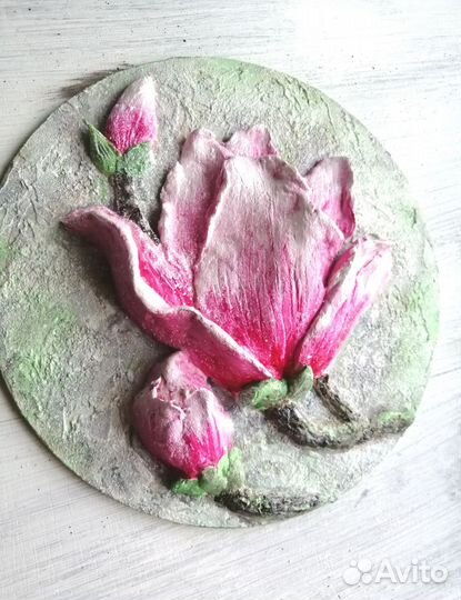 Обьемное панно на стену. Барельеф. 