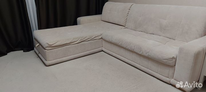 Большой угловой диван раскладной