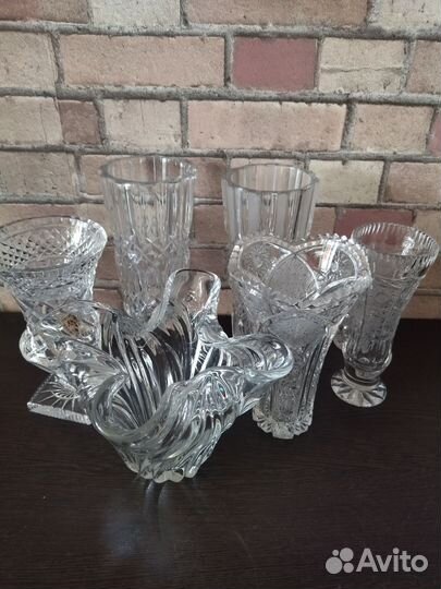 Ваза хрусталь СССР