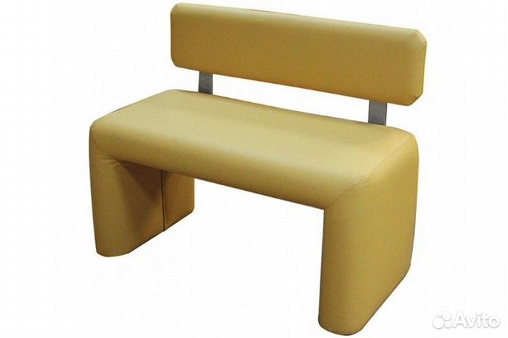 Банкетка 2-х местная со спинкой 