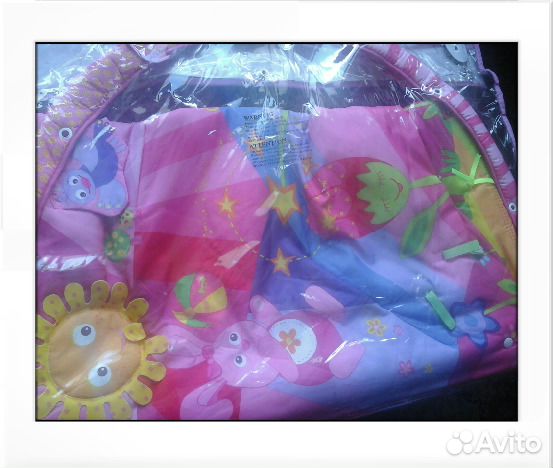 Развивающий коврик -манеж tiny love