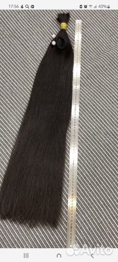 Натуральные волосы для наращивания 80см
