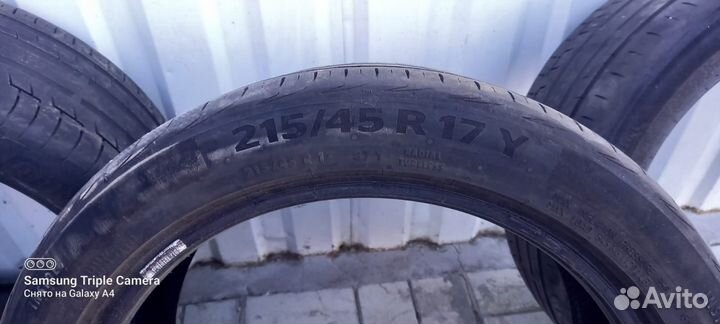 Continental ContiPremiumContact 6 215/45 R17 87Y