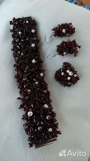 Украшения ручной работы с натуральными камнями