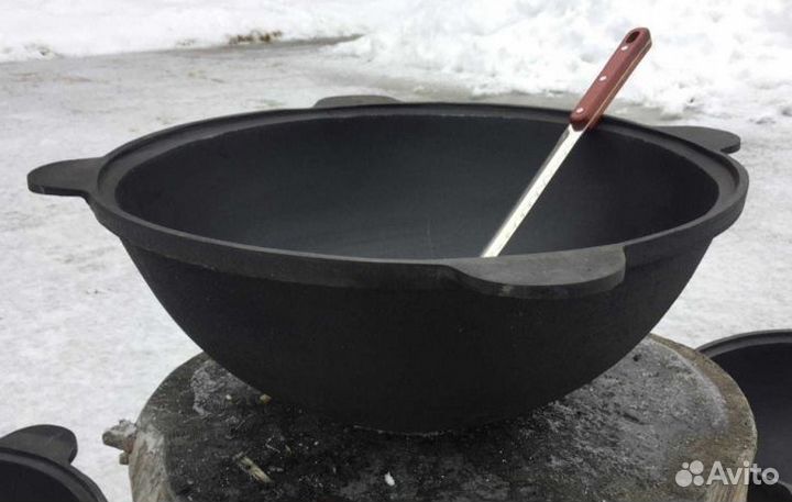Чугунный казан