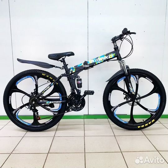 Велосипед на литых дисках