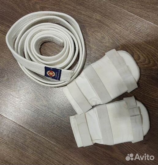 Белый пояс для каратэ