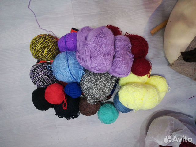 Пряжа нитки для вязания цена за все