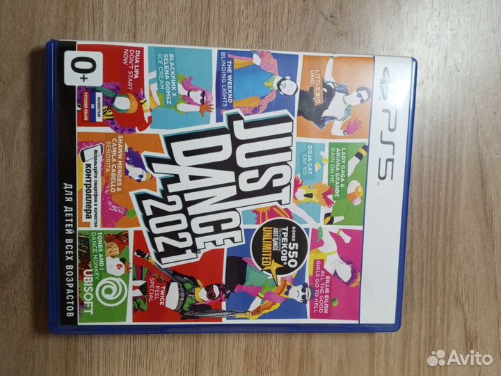 Диск на ps5 just dance 2021
