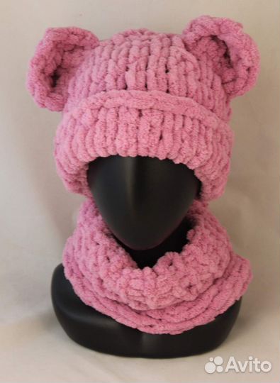 Шапки, повязки, снуд, митенки