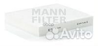 Фильтр салона CU2141 mann-filter