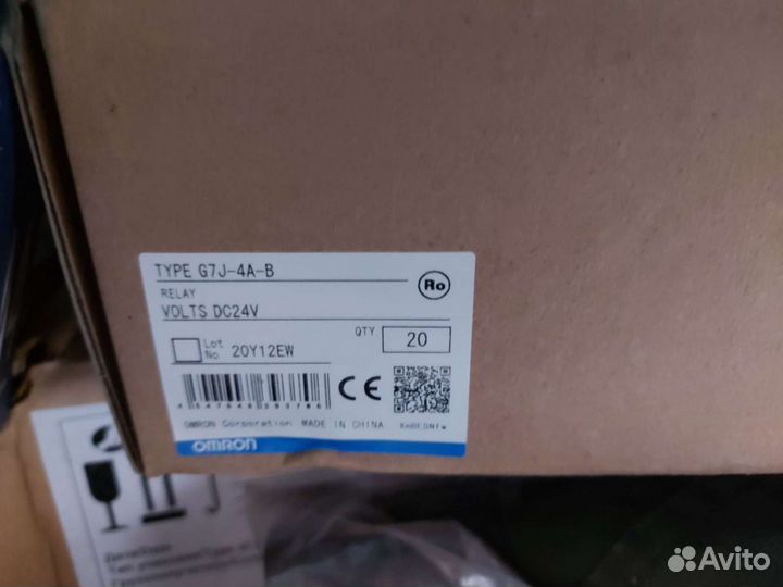 Реле Omron G7J-4A-B DC24