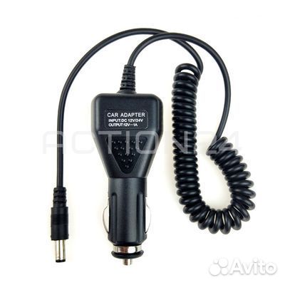 Автомобильное зарядное устройство в стакан 12-24В