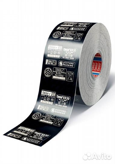 Tesa 6930 (Черная матовая/белая, 120 мм)