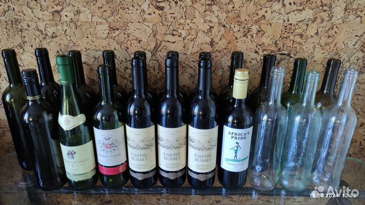 Бутылки из под вина