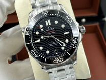 Часы Omega Seamaster Diver 300 M чёрные