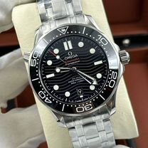 Часы Omega Seamaster Diver 300 M чёрные