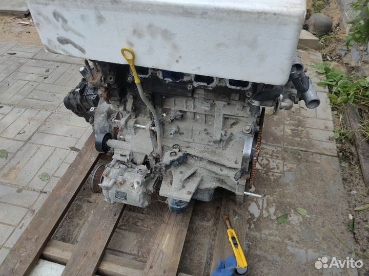 Двигатель mitsubishi outlander 2.4 4B12