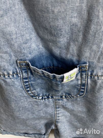 Джинсовый комбинезон 80