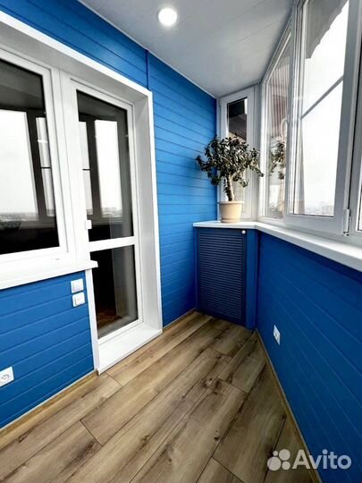 Отделка балконов под ключ