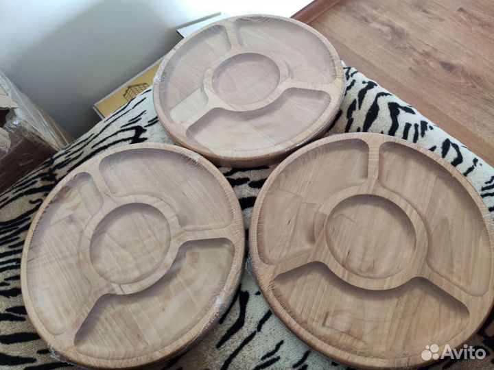 Менажница доска сервировочная деревянная