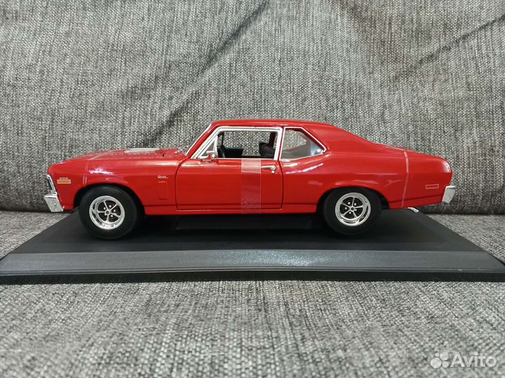 Модель Chevrolet Nova SS 1970 (1/18)