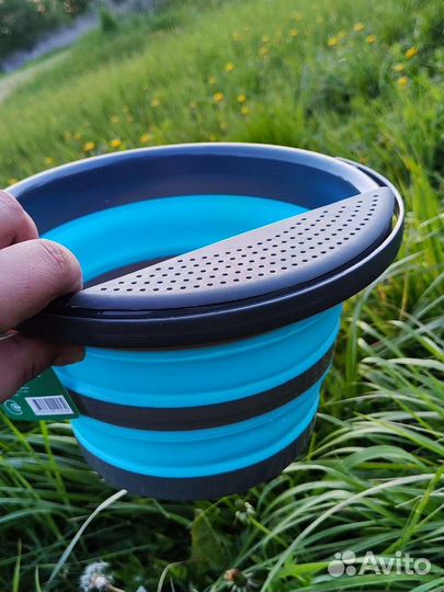 Ведро складное для рыбалки