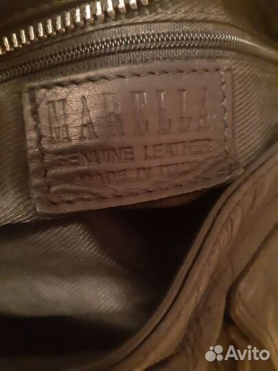 Сумка натуральная кожа италия Marella
