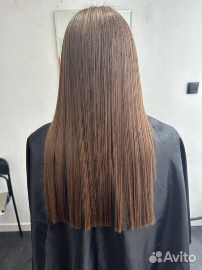 Кератиновое выпрямление волос.Ботокс волос