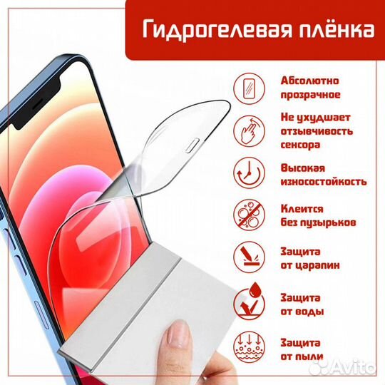 Гидрогелевая пленка поклейка