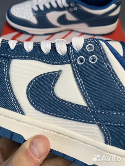 Кроссовки Nike Dunk Low industrial blue