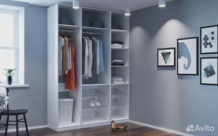Гардеробная система под ключ