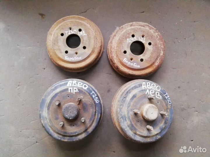 Chevrolet Aveo (T250) 05-11 г Барабан тормозной